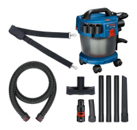 Bosch GAS 18V-10 L akumulátorový vysavač, 34,0 l/s, objem nádoby 10 l, Click & Clean