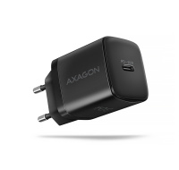 AXAGON ACU-PD30, Sil nabíječka do sítě 30W, 1x port USB-C, PD3.0/PPS/QC4+/SFC/AFC/Apple, černá