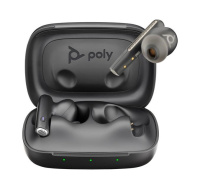 BAZAR - Poly Voyager Free 60 MS Teams bluetooth headset, BT700 USB-C adaptér, nabíjecí pouzdro, černá - Rozbaleno (Kompl
