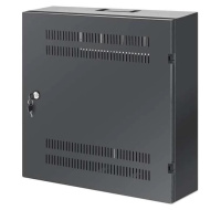 Intellinet Low-Profile 19" Cabinet, 4U Horizontal and 2U Vertical Rails, nástěnný rozvaděč, černý