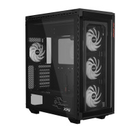 ADATA XPG case BATTLECRUISER II Mid-Tower, bez zdroje, 4x 120mm ARGB Fan, Černá