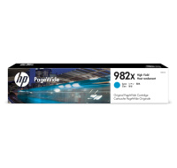 HP 982X High Yield Cyan Original PageWide Cartridge (16,000 pages)