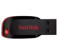 SanDisk Flash Disk 128GB Cruzer Blade, USB 2.0, černá