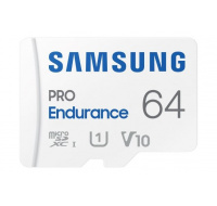 Samsung micro SDXC karta 64GB PRO Endurance + SD adaptér