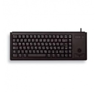 CHERRY klávesnice G84-4400, trackball, ultralehká, USB, EU, černá