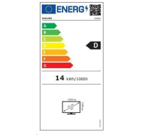 Philips MT IPS LED 23,8" 243S1/00 - IPS panel, 1920x1080, HDMI, DP, USB-C, USB 3.2, RJ45, repro, pivot