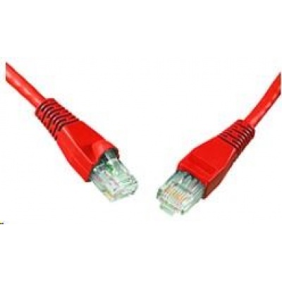 Solarix Patch kabel CAT6 UTP PVC 7m červený snag-proof C6-114RD-7MB