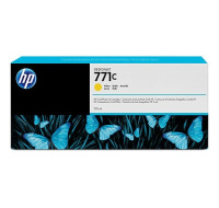 HP 771C Yellow DJ Ink Cart, 775 ml, B6Y10A