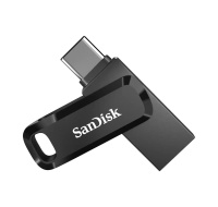 SanDisk Flash Disk 128GB Ultra Dual Drive Go, USB-C 3.2, Černá