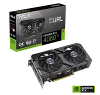 ASUS VGA NVIDIA GeForce RTX 4060 Ti DUAL OC 16G EVO, 16G GDDR6, 3xDP, 1xHDMI