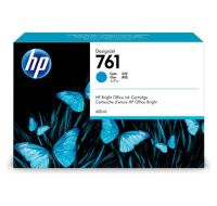 HP 761 Cyan DJ Ink Cart, 400 ml, CM994A