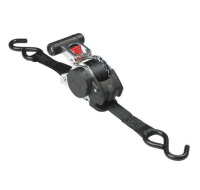 Master Lock Upínací popruh se zatahovací ráčnou a háčky  3248EURDAT - 300 cm