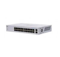 Cisco switch CBS110-24T (24xGbE, 2xGbE/SFP combo,fanless) - REFRESH