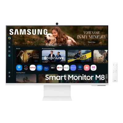 SAMSUNG MT LED LCD 32" Smart Monitor M8 (M80F) UHD, 60hz, 4ms, hdmi, usb-c, speaker, pivot