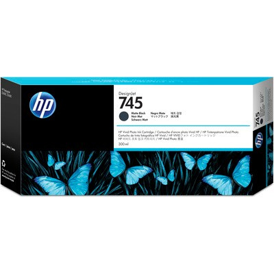 HP 745 300-ml Matte Black Ink Cartridge