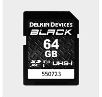 Delkin SDXC BLACK Rugged UHS-I R90/W90 (V30) 64GB