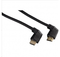 Hama HDMI kábel vidlica-vidlica, kolmé konektory, pozlátený, 3*, 1,5 m