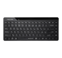 A4tech FStyler FBK22 AS, bezdrátová Dual mode Bluetooth+2,4G klávesnice, CZ, černá
