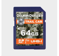 Delkin SDXC Trail Cam R100/W50 (V30) 64GB