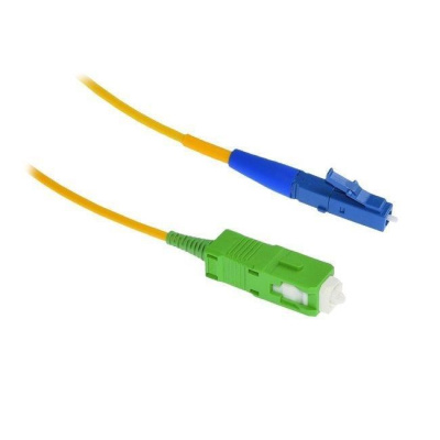 XtendLan simplexní patch kabel SM 9/125, OS2, LC(UPC)-SC(APC), LS0H, 2m