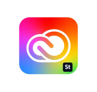 Adobe Creative Cloud for teams All Apps with Adobe Stock MP ML (+CZ) COM NEW 1 User, 12 Months, Level 4, 100+ Lic