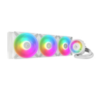 BAZAR - ARCTIC Vodní chladič Liquid Freezer III 420 ARGB, 3x140mm, AM5, LGA1851, bílá - Poškozený obal (Komplet)